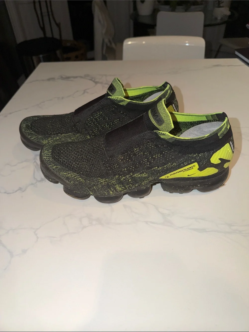 Nike Men’s  Air Vapormax Moc 2X Acronym “Black Volt” AQ0996-007